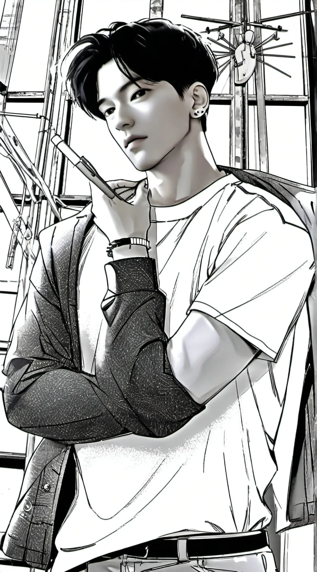 ai character: Bf background