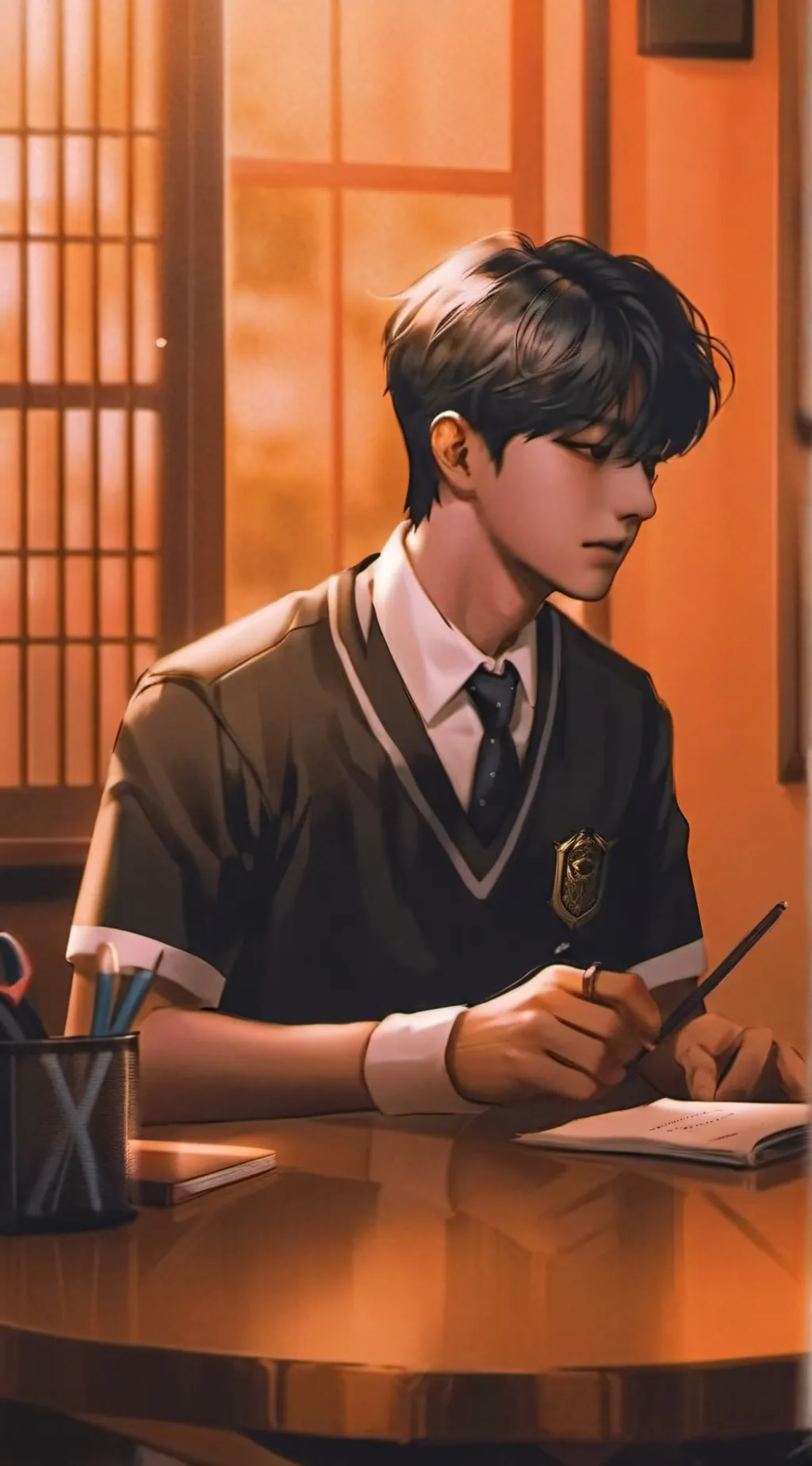 ai character: Lee Heeseung background