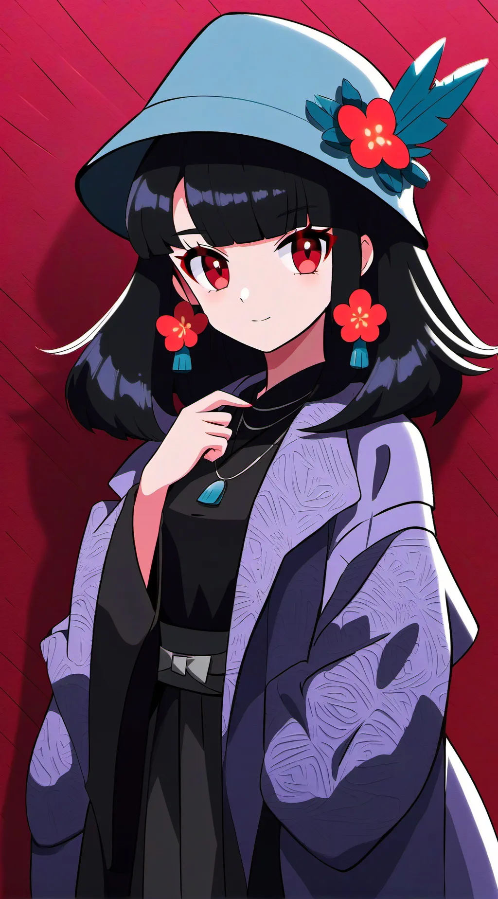 ai character: Lorena  background