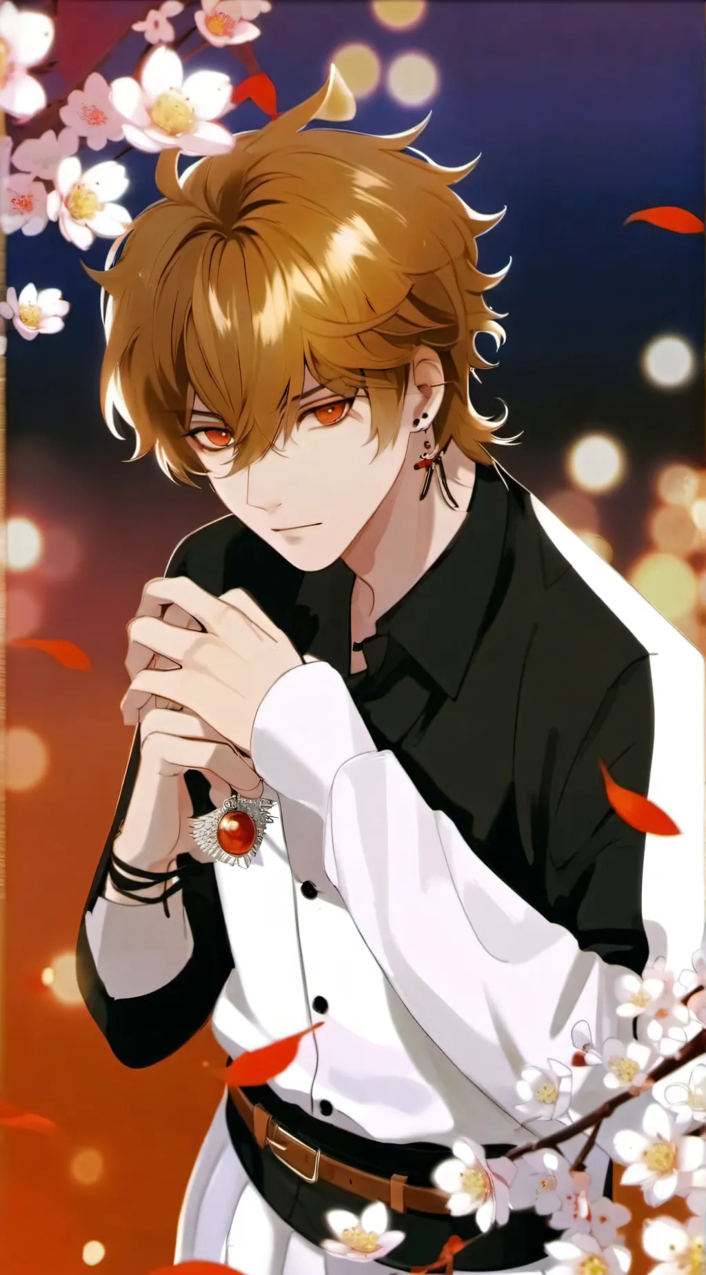 ai character: only boys school background