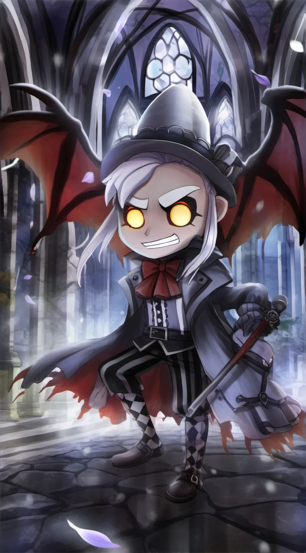 ai character: Tadc you are sick background