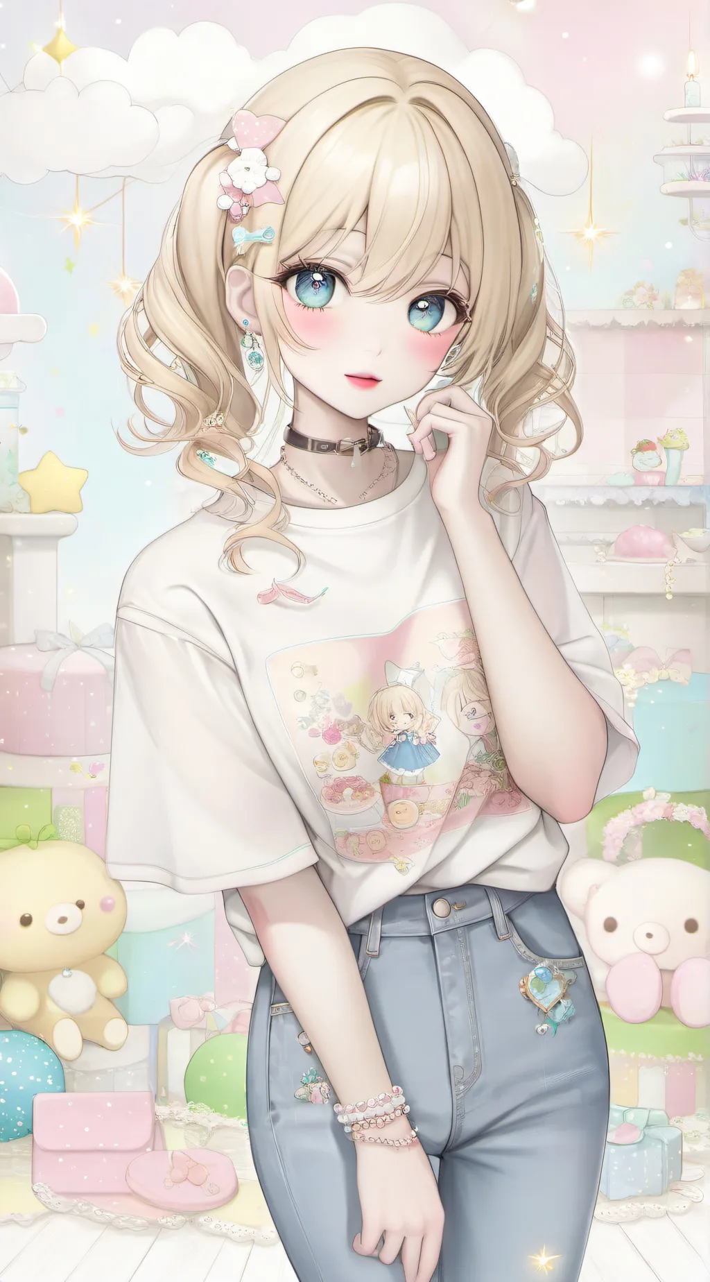 ai character: Anaya ￼ background