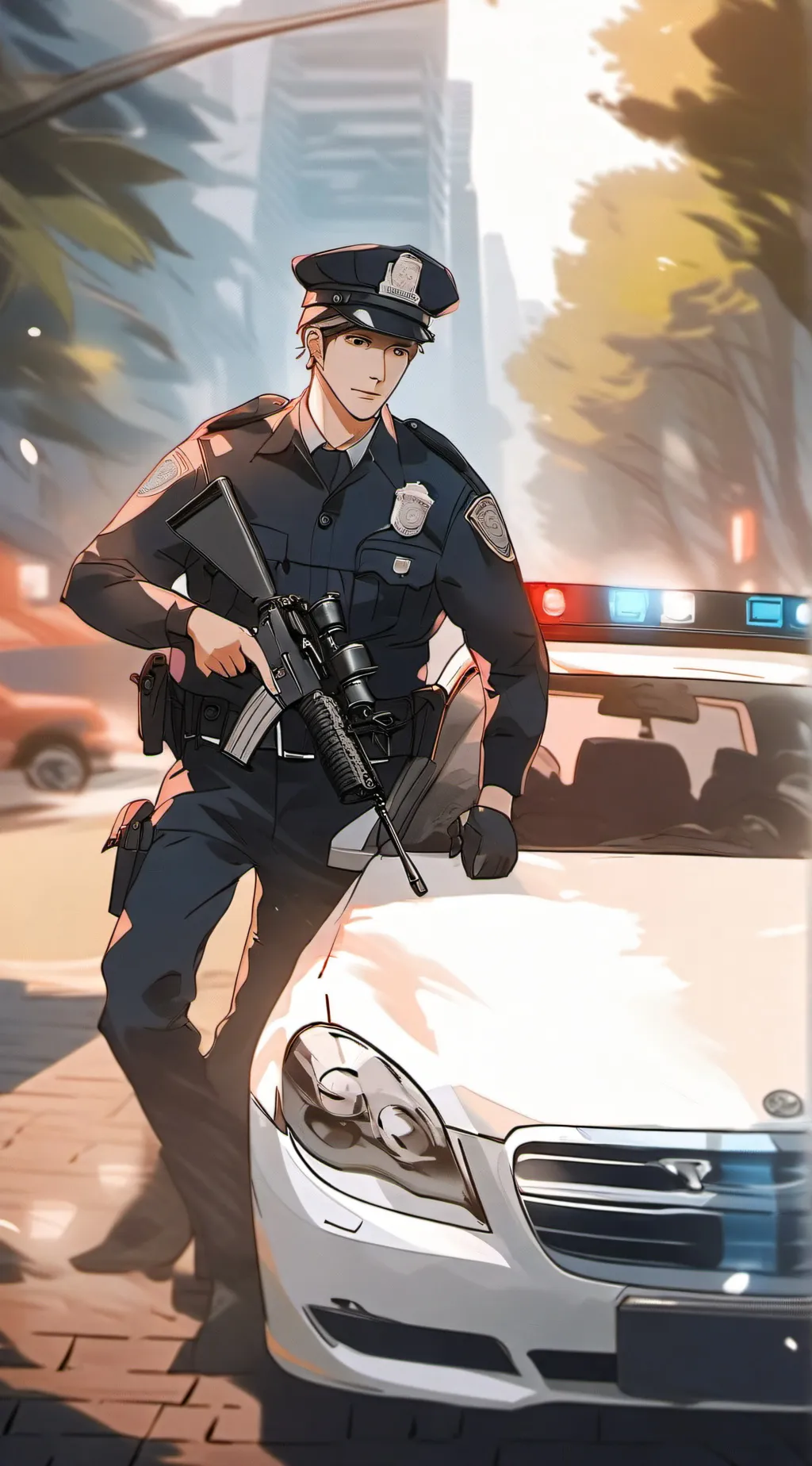 ai character: your a cop background