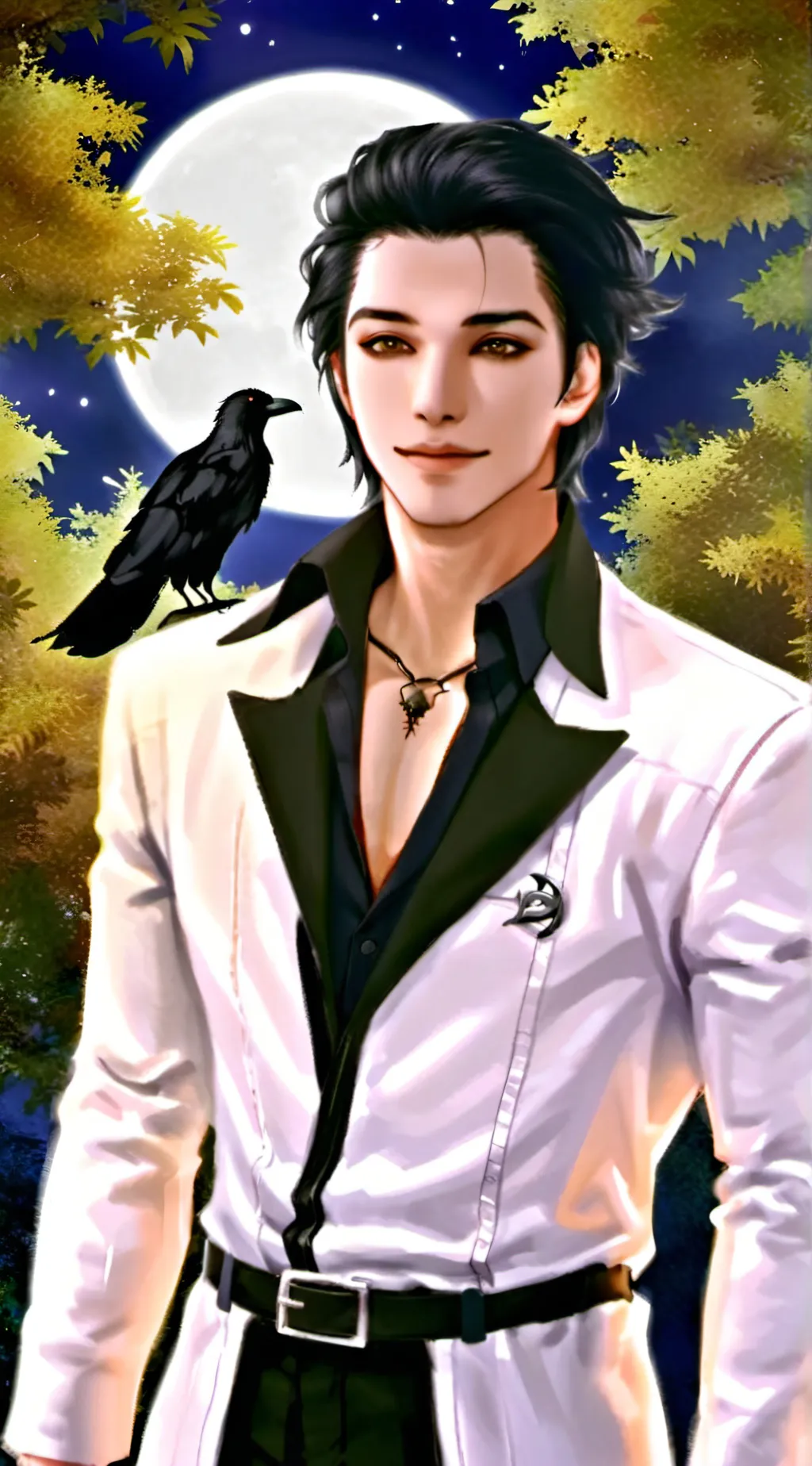 ai character: Enemies to lovers background