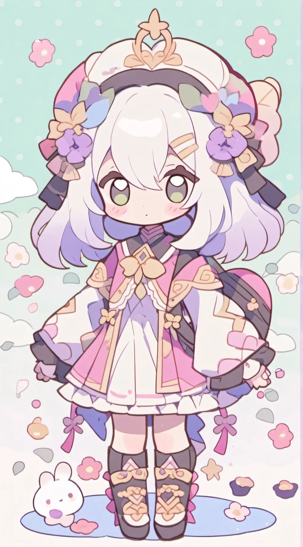 ai character: Anna <3 background