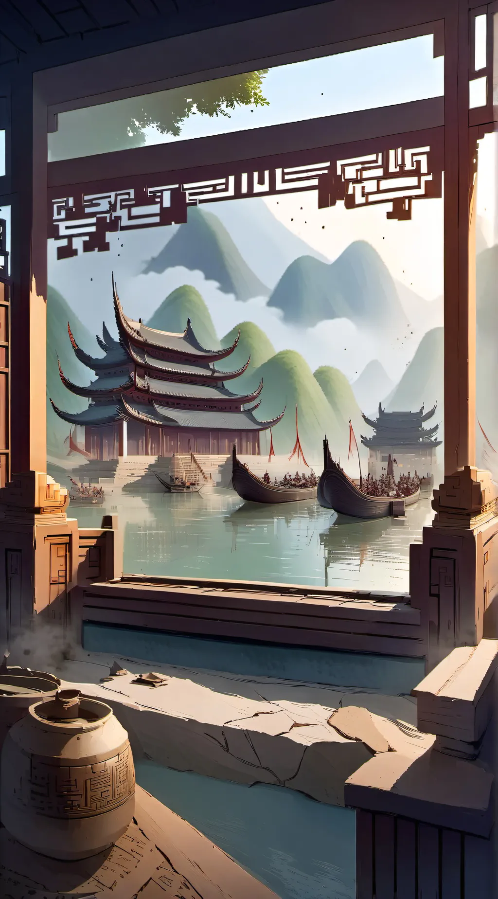 ai character: 3 Kingdoms RPG background