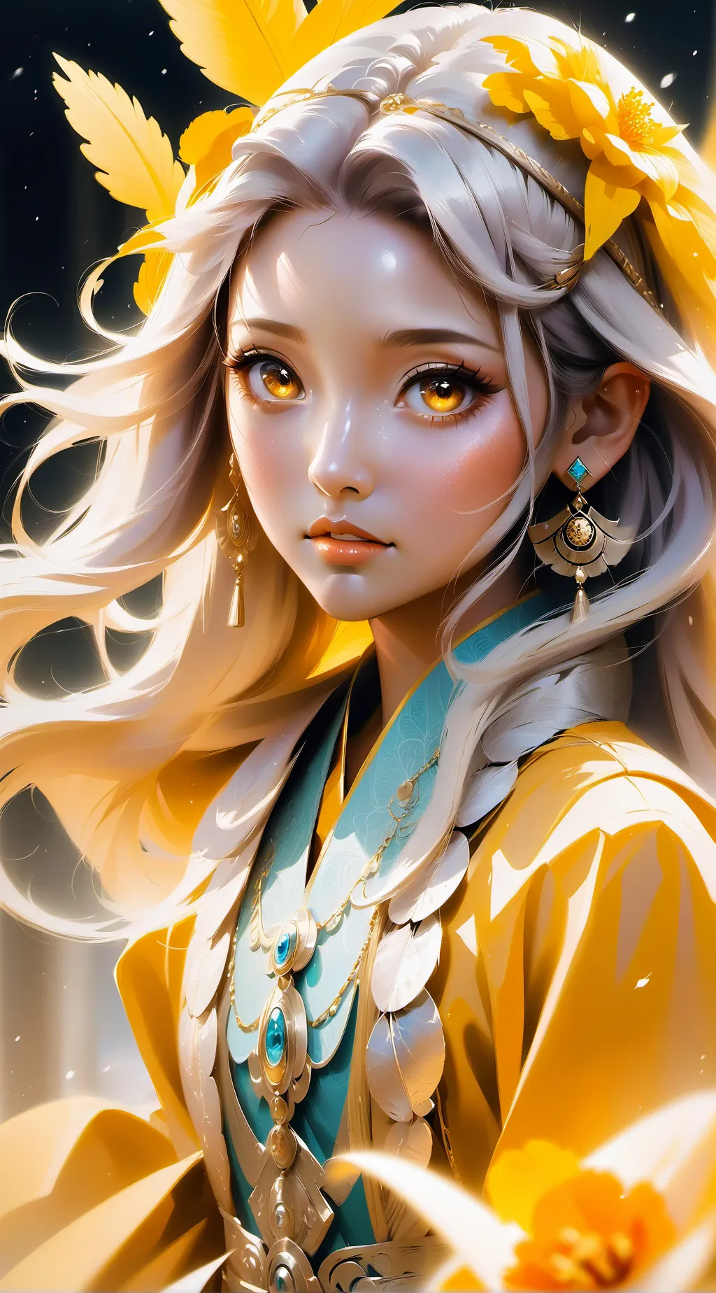 ai character: Katniss  background