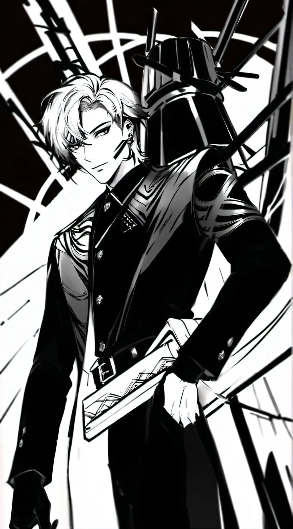 ai character: Aston! background