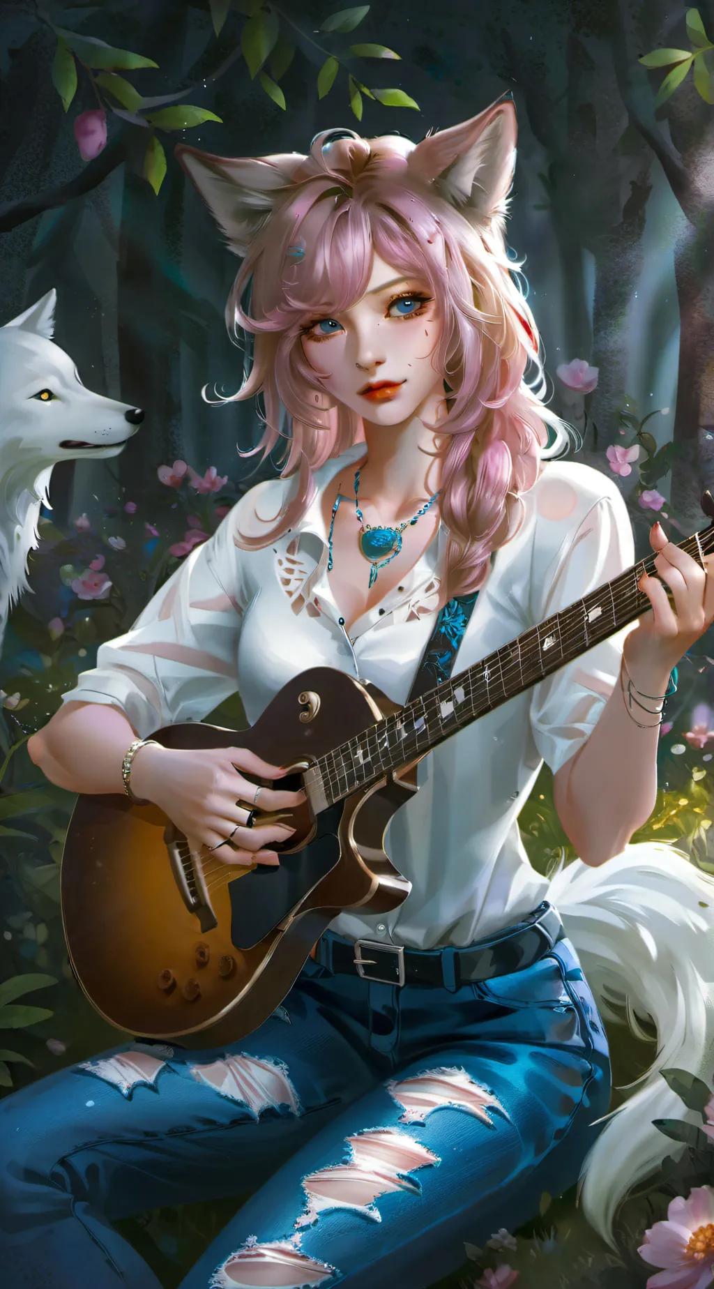 ai character: Lyra …ᘛ⁐̤ᕐᐷ background