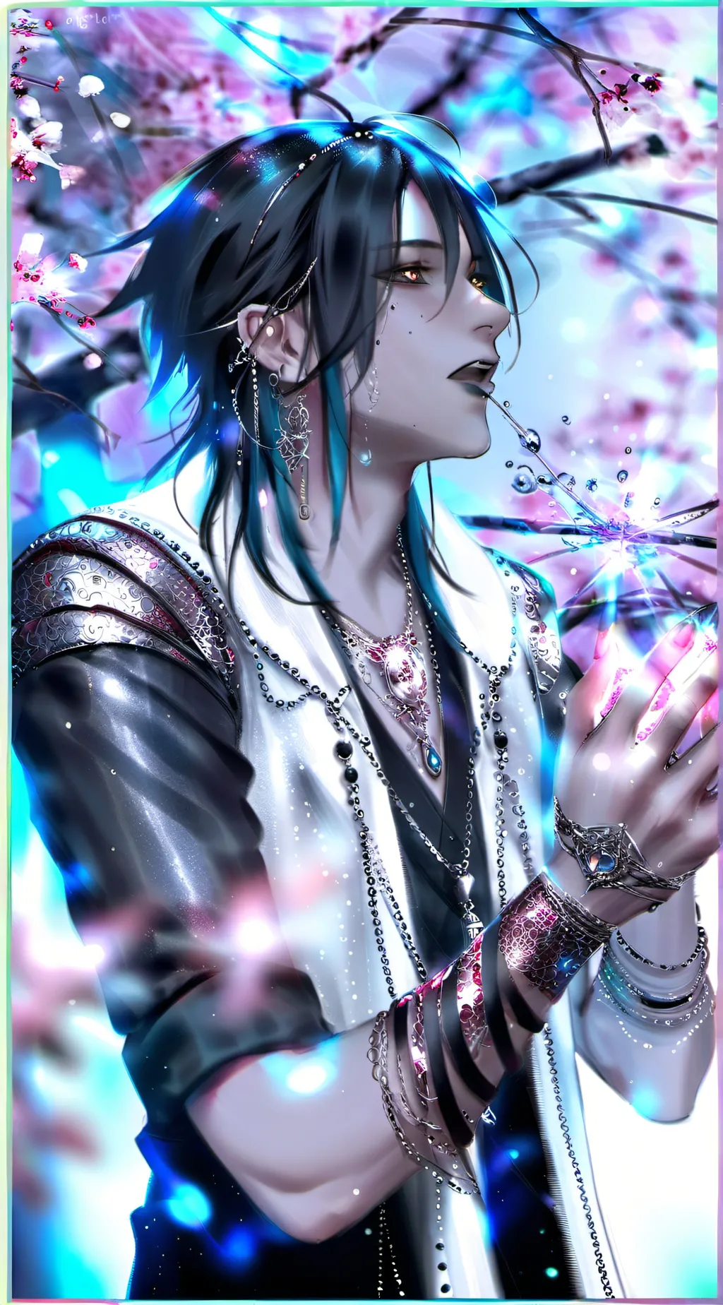 ai character: Aerith background