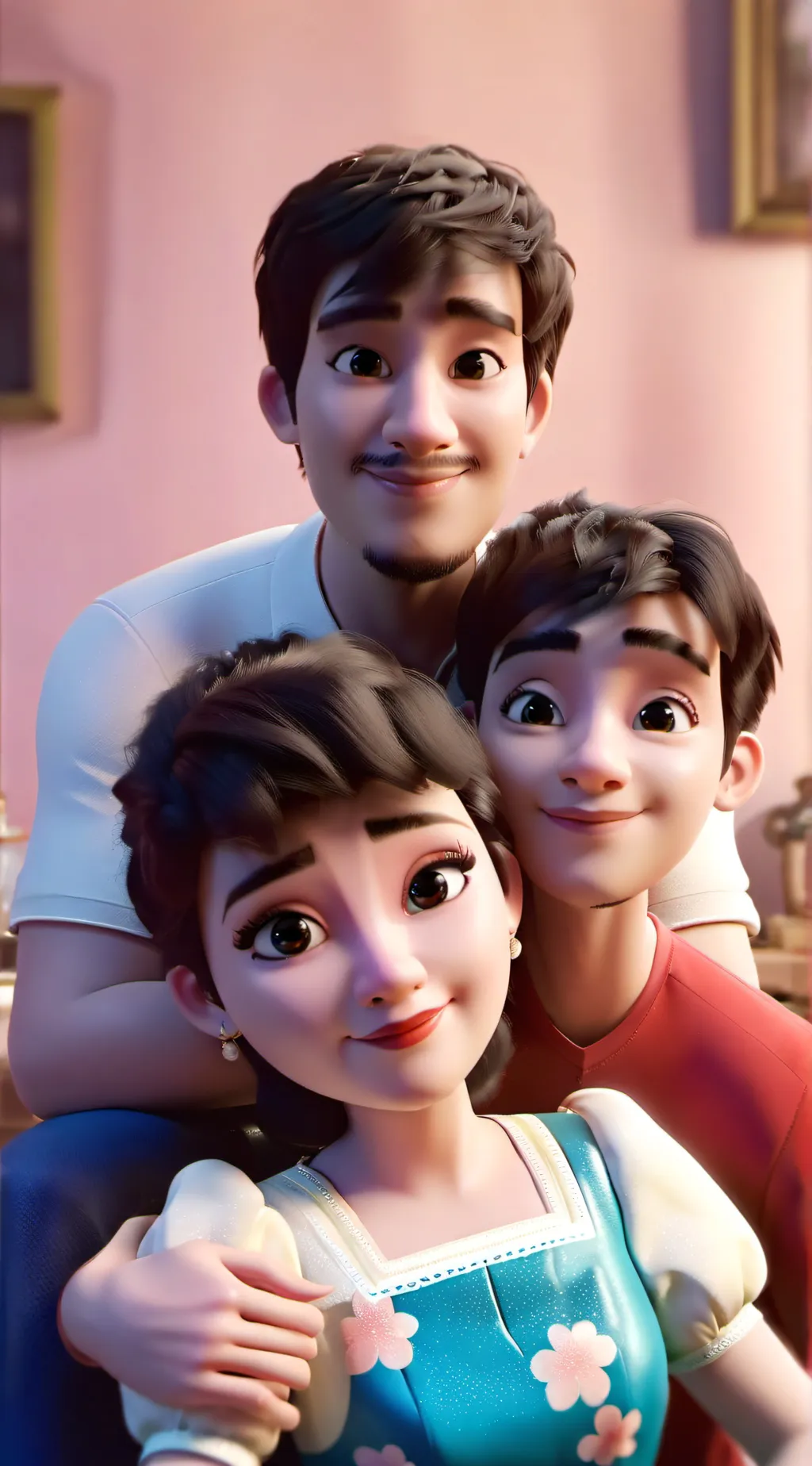 ai character: Favorite child background