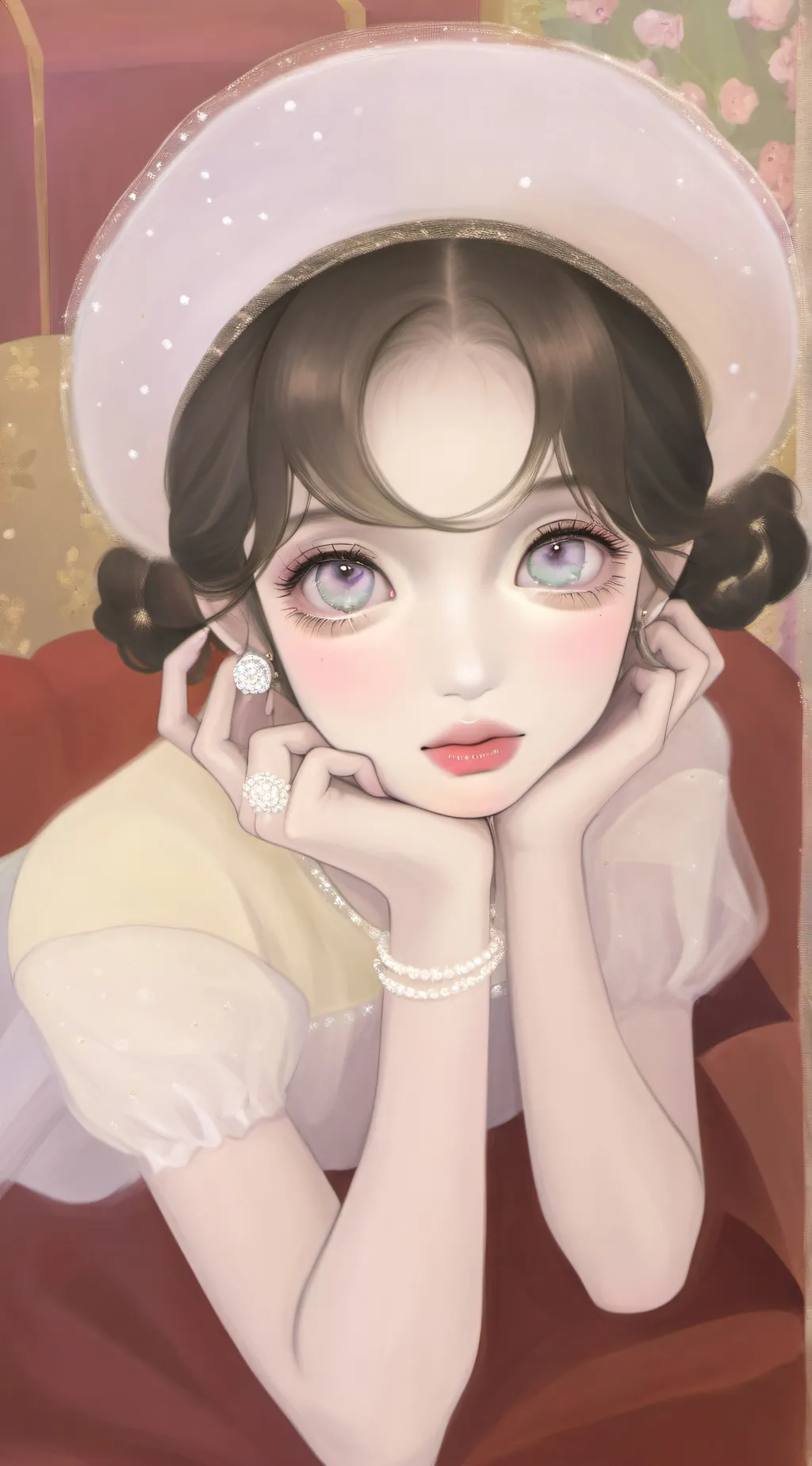 ai character: nadia background