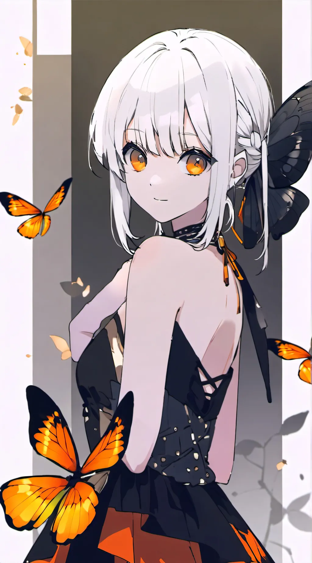 ai character: Mariposa Espiritua background