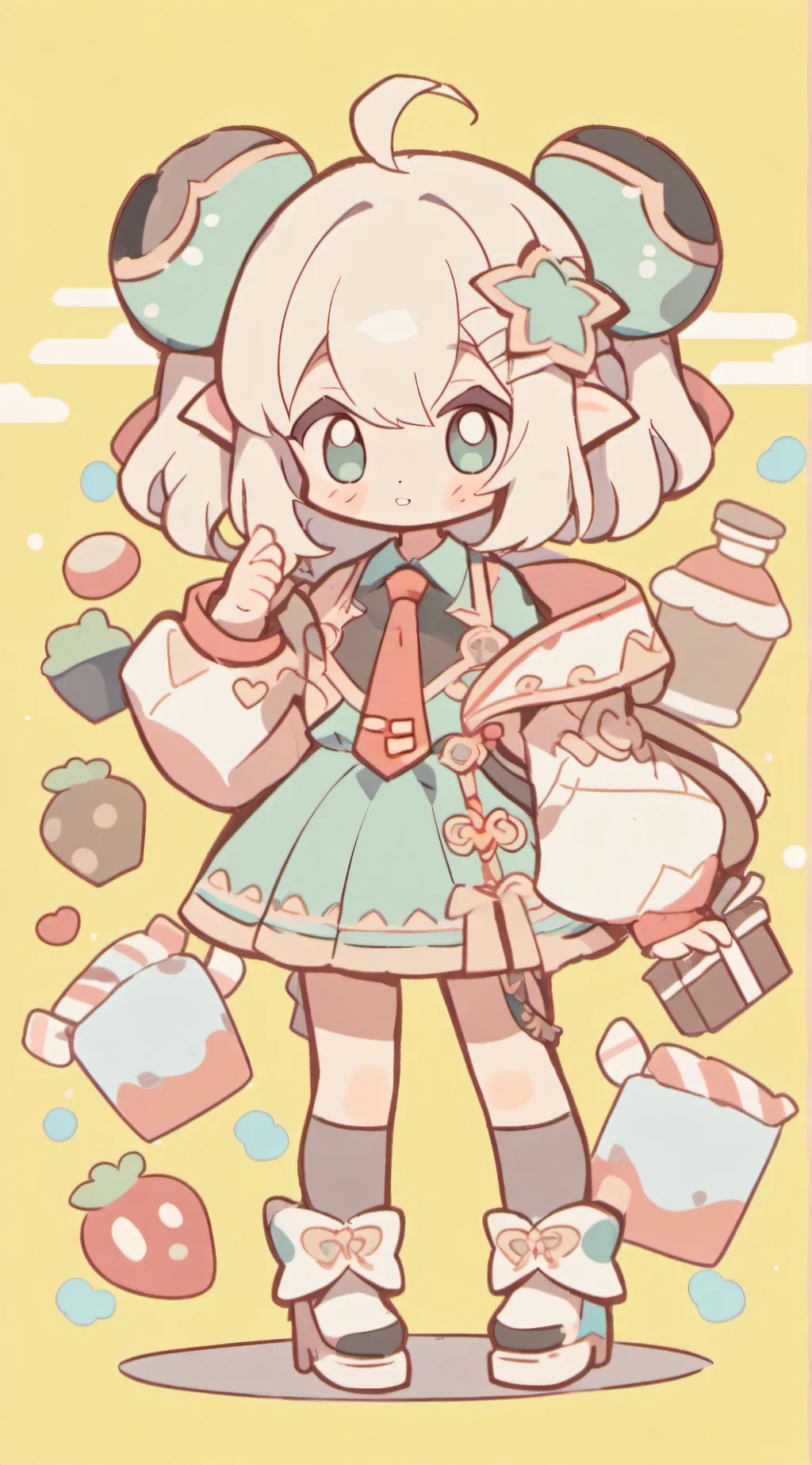 ai character: Ximena  background