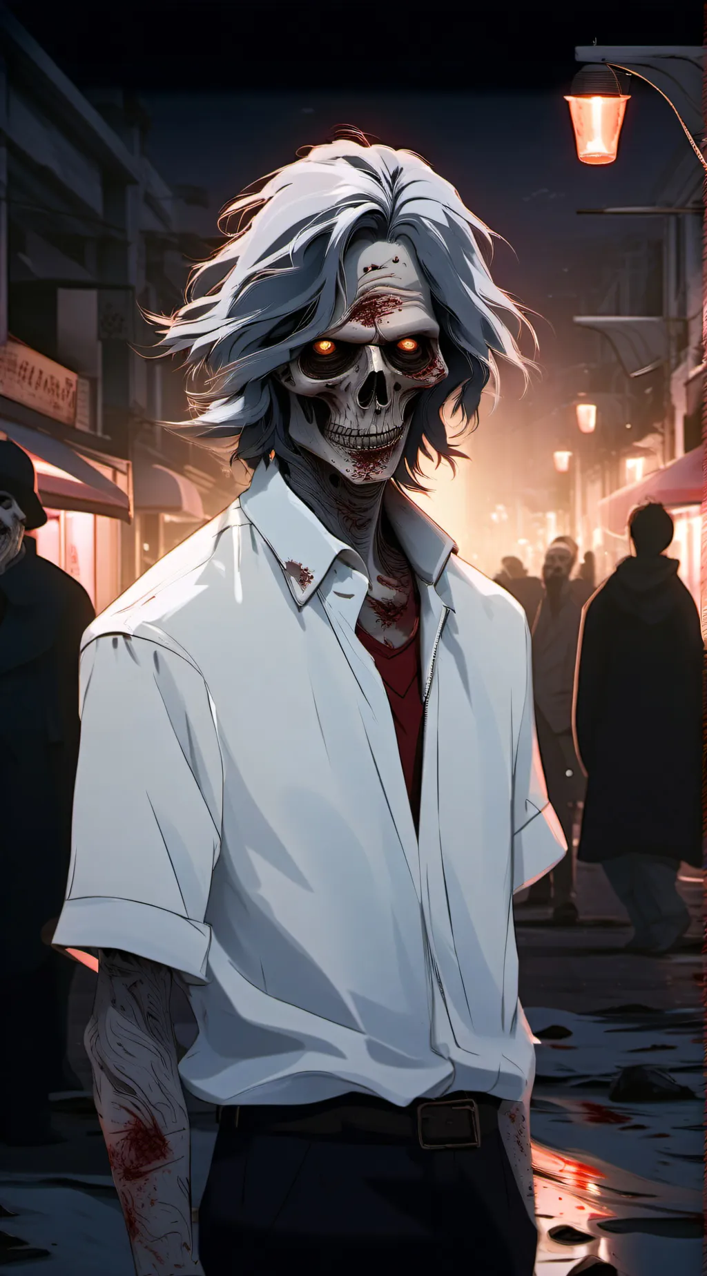 ai character: Zombie outbreak :) background