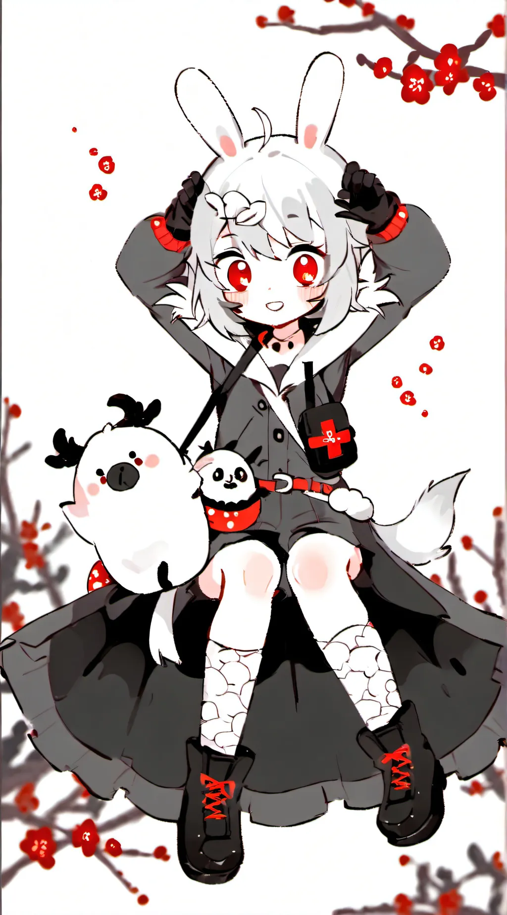 ai character: Мика background