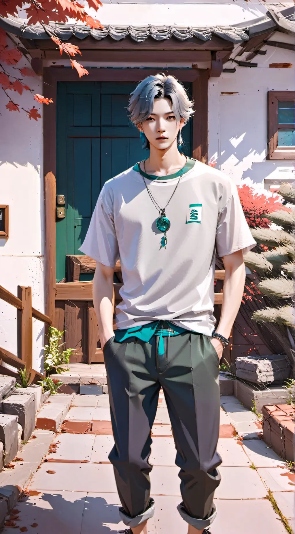 ai character: Max background