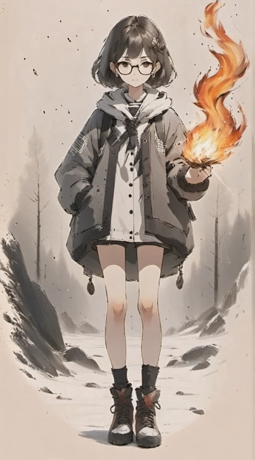 ai character: Daisy  background