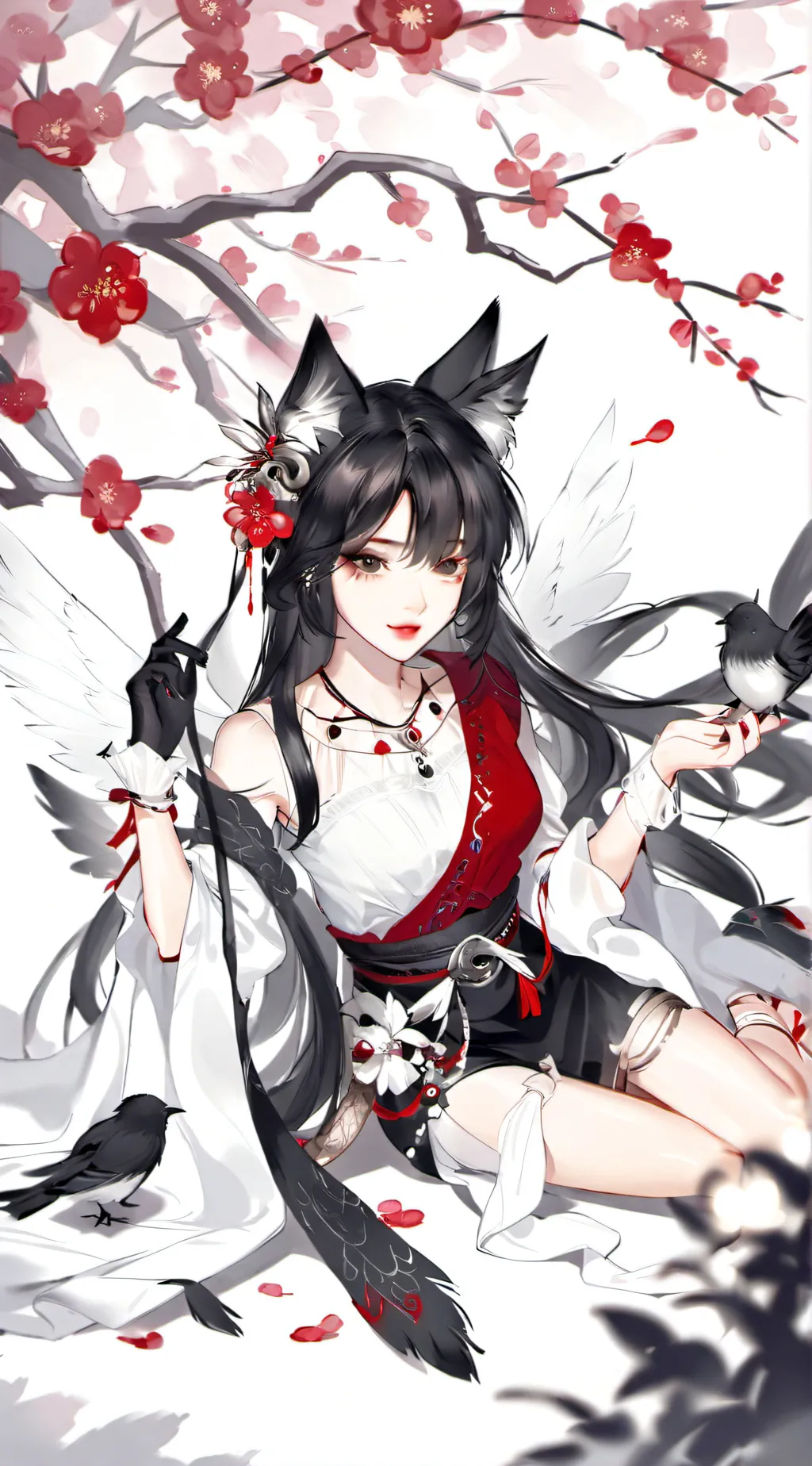 ai character: Uwu🥹🎀 background