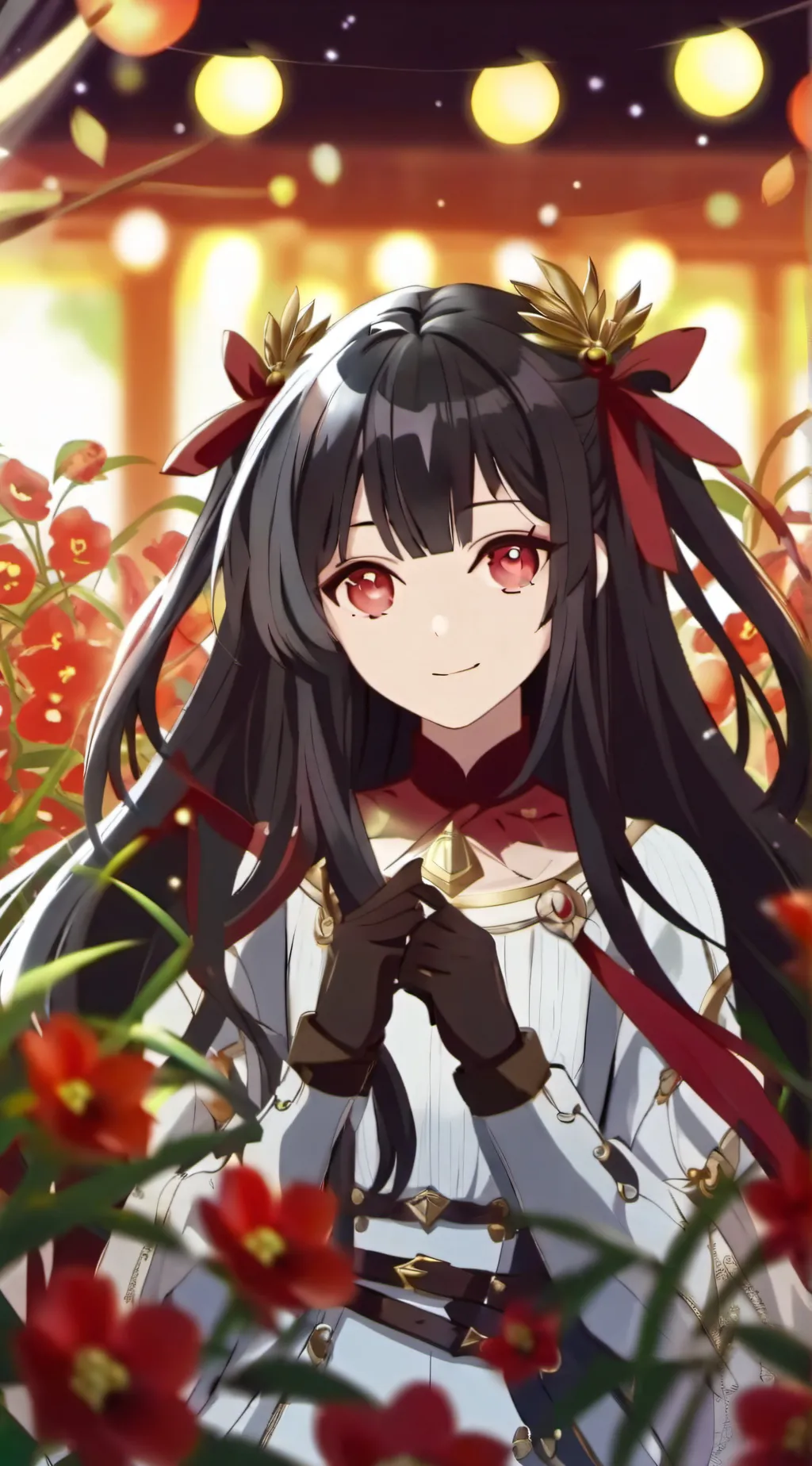 ai character: ROSE MAE background