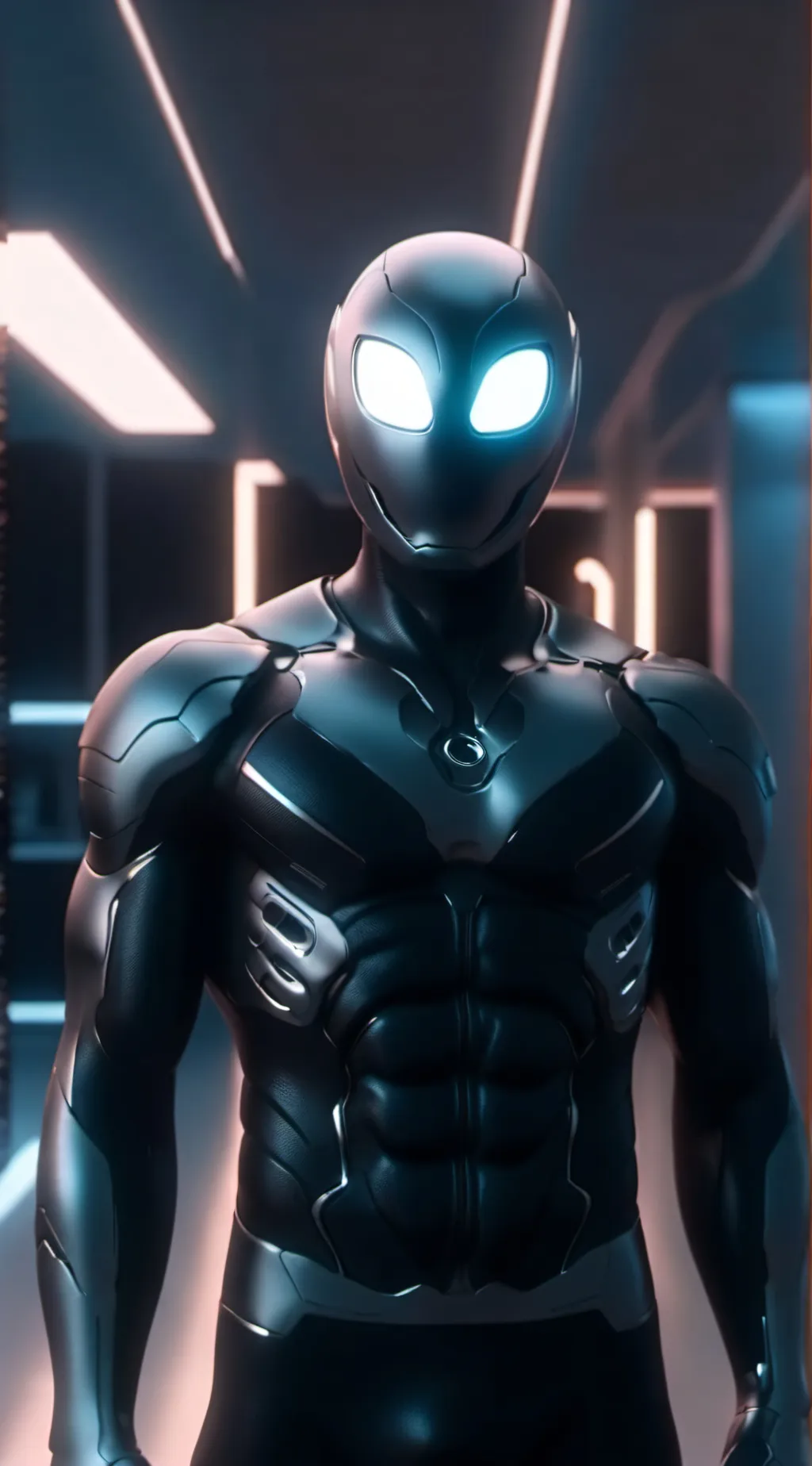 ai character: Cyber Nova background