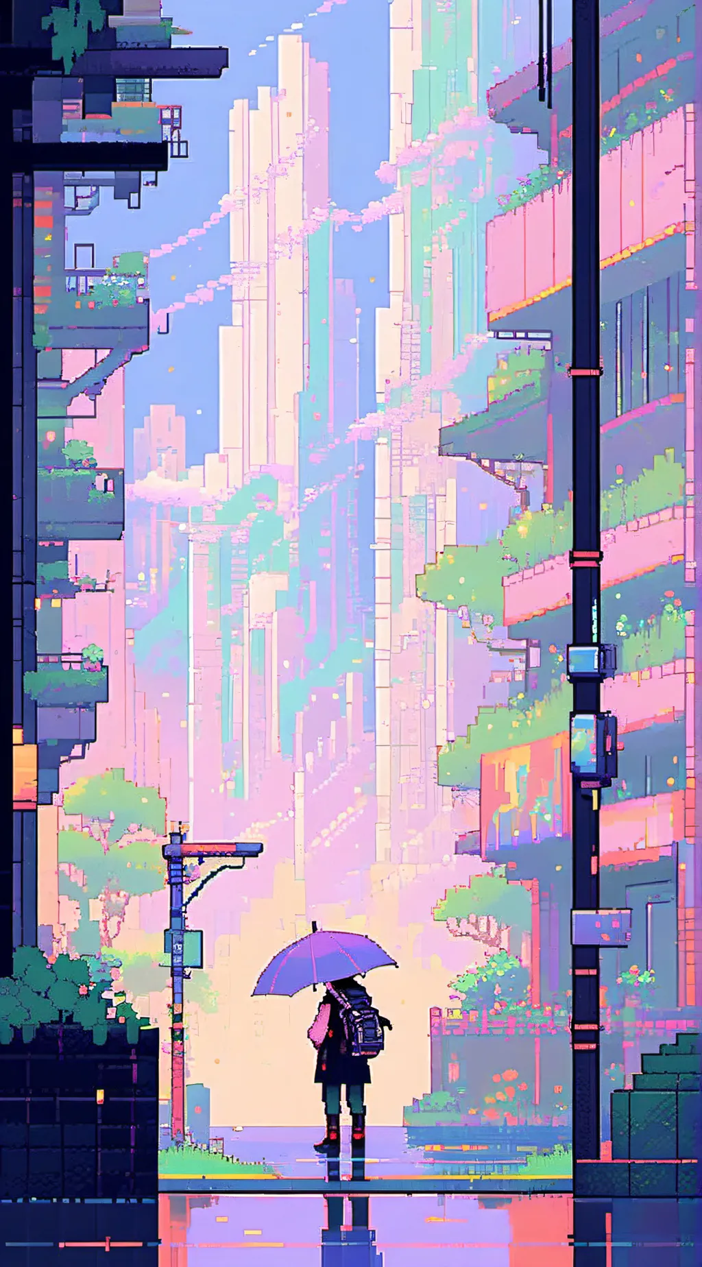 ai character: galo y nova background