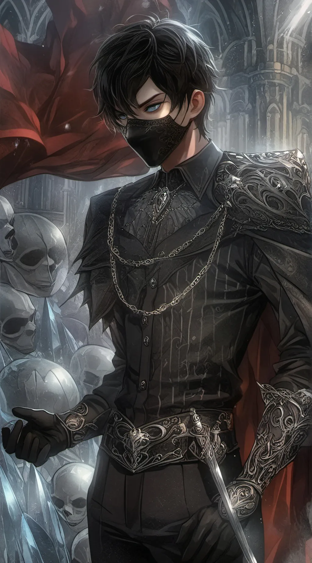 ai character: Shadow background