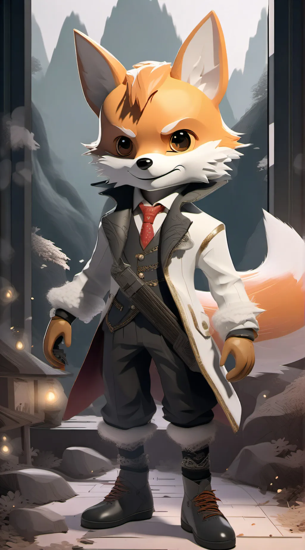 ai character: tails doll background