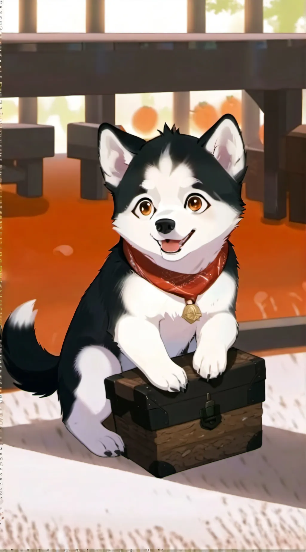 ai character: MHA vist Ruth background