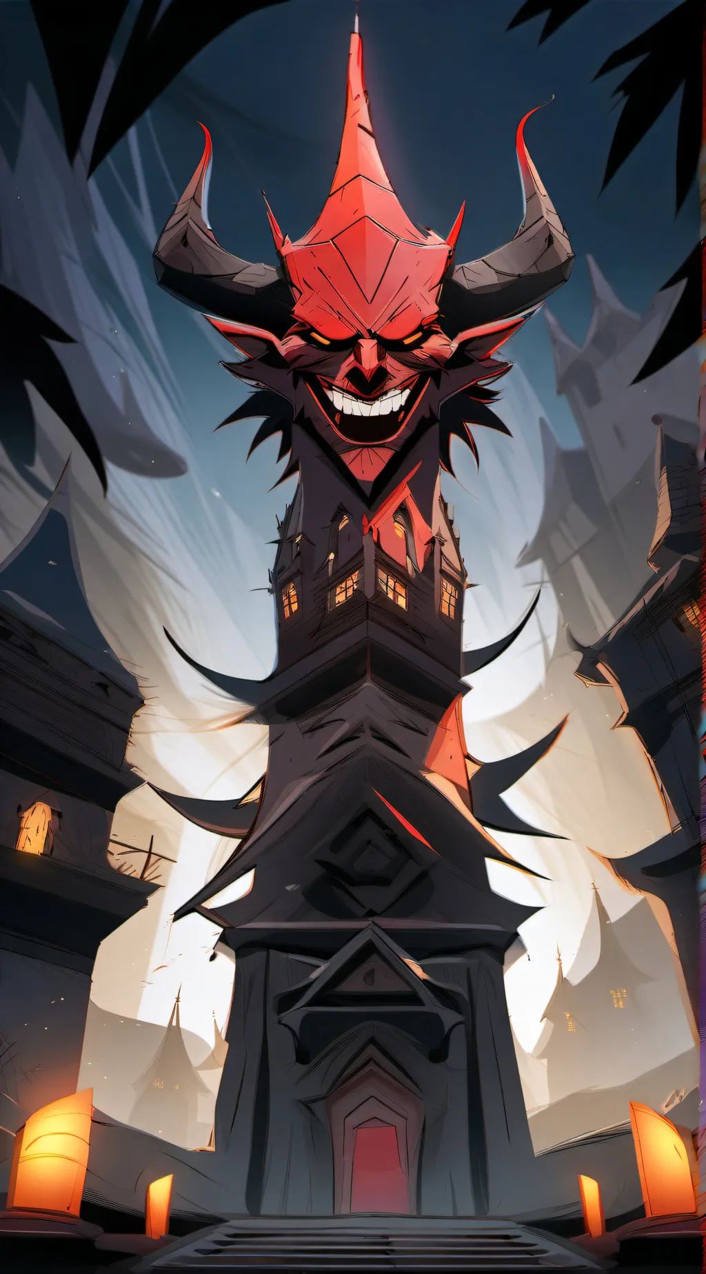 ai character: you own alastor  background