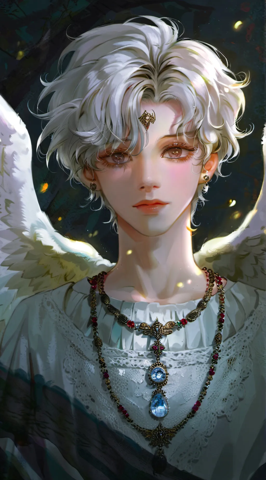 ai character: Damien background