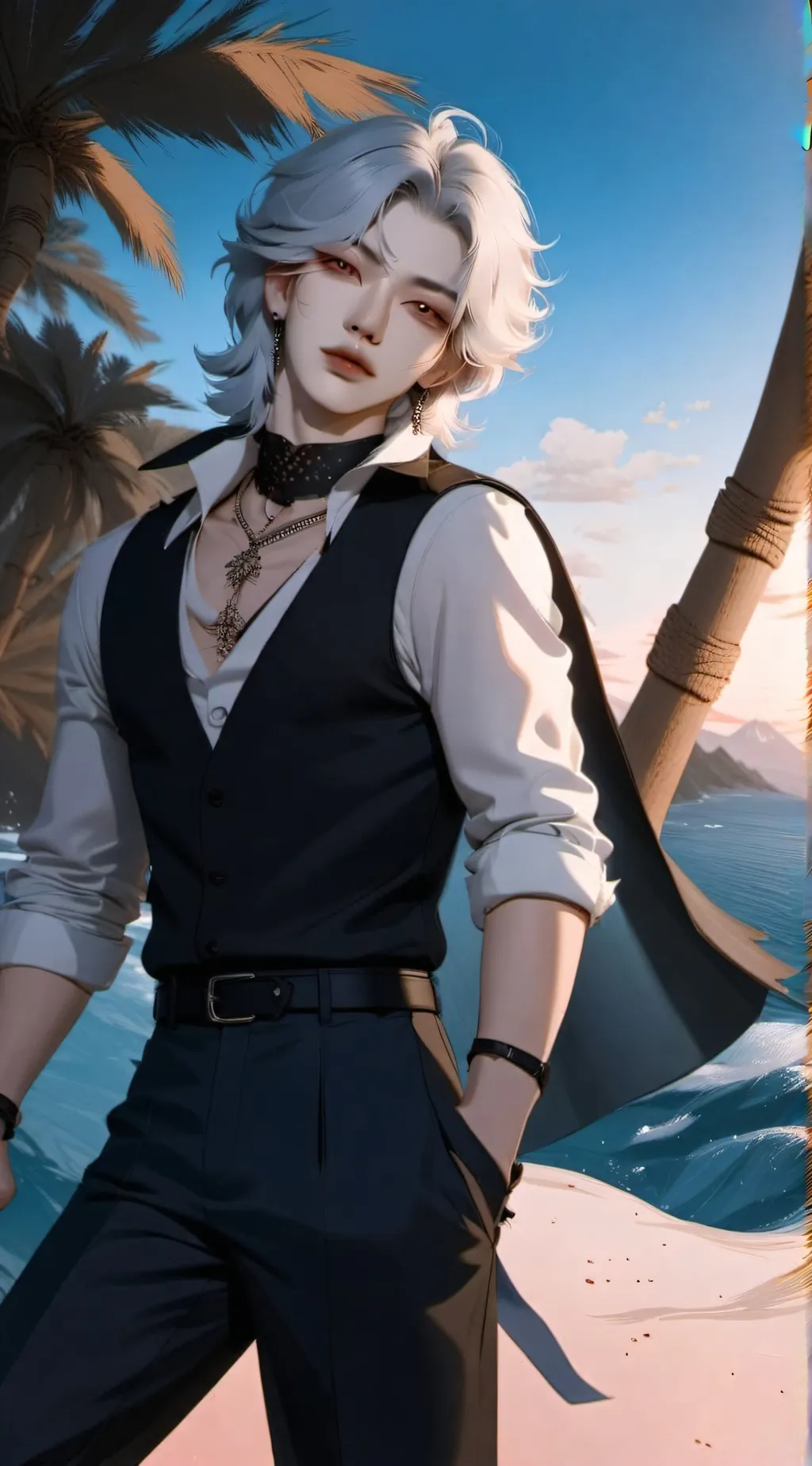 ai character: Кристофер background