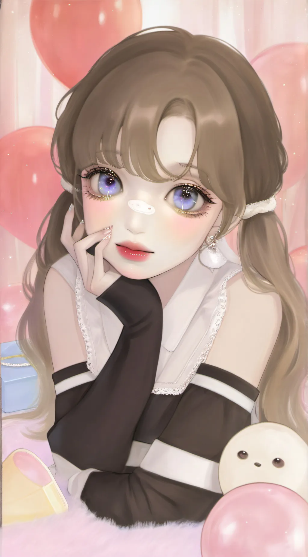 ai character: •°•~Lucy~•°• background