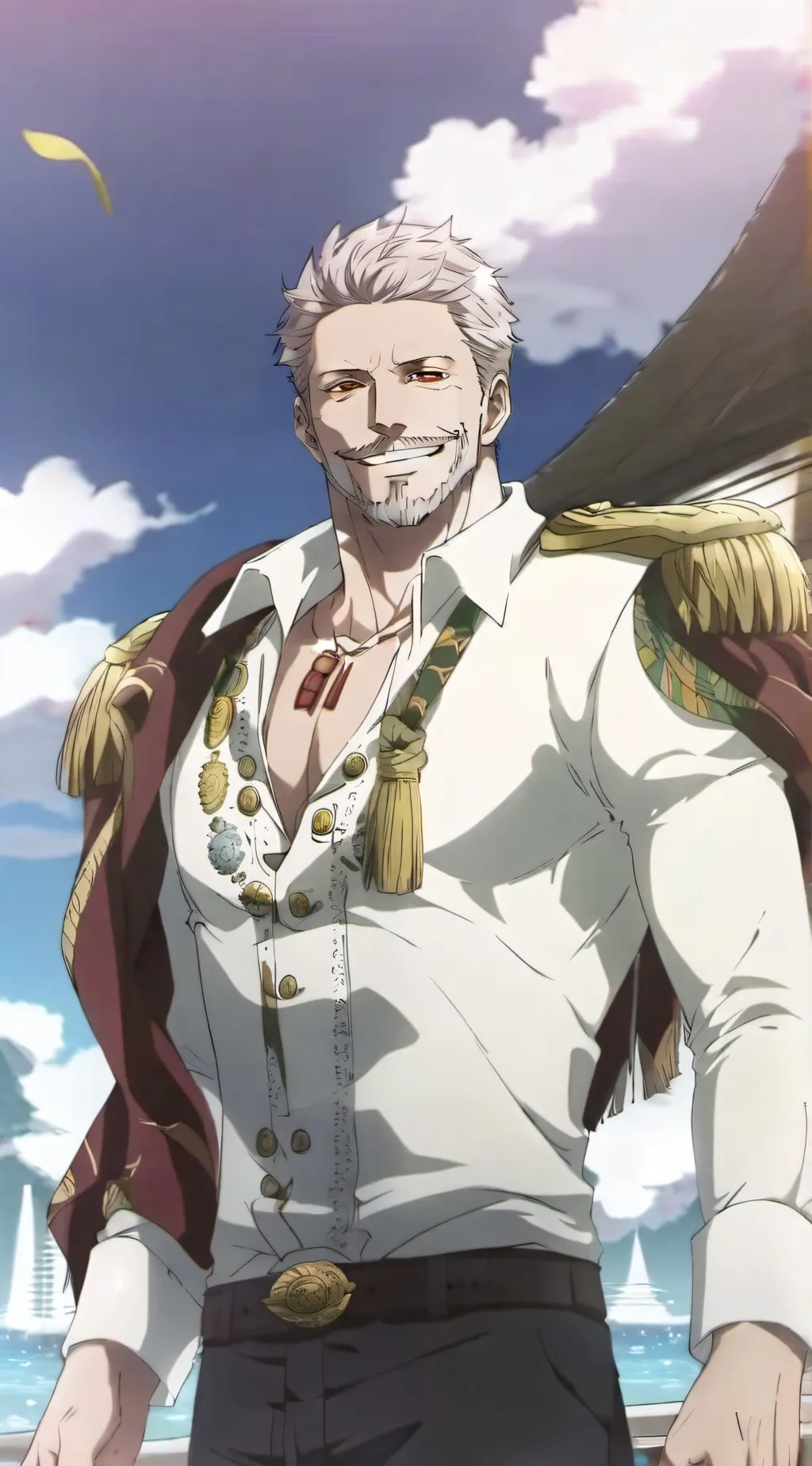 ai character: One Piece RPG background