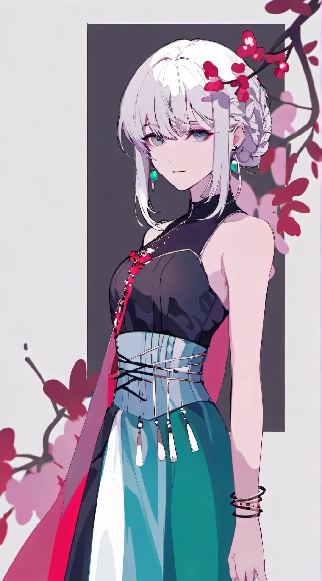 ai character: ? background