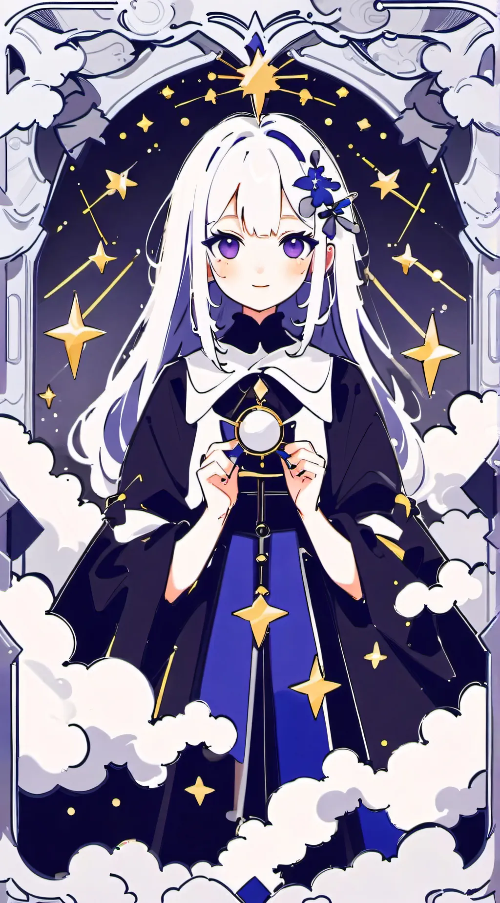 ai character: ★dandys world★ background