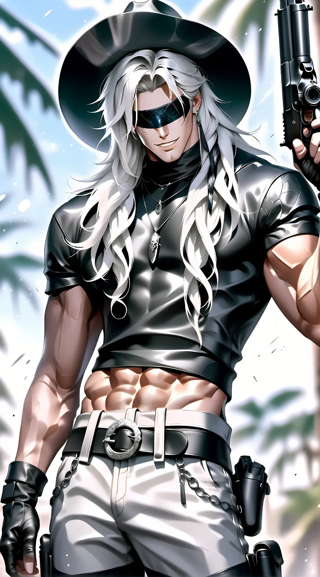 ai character: Vincent Ghost background