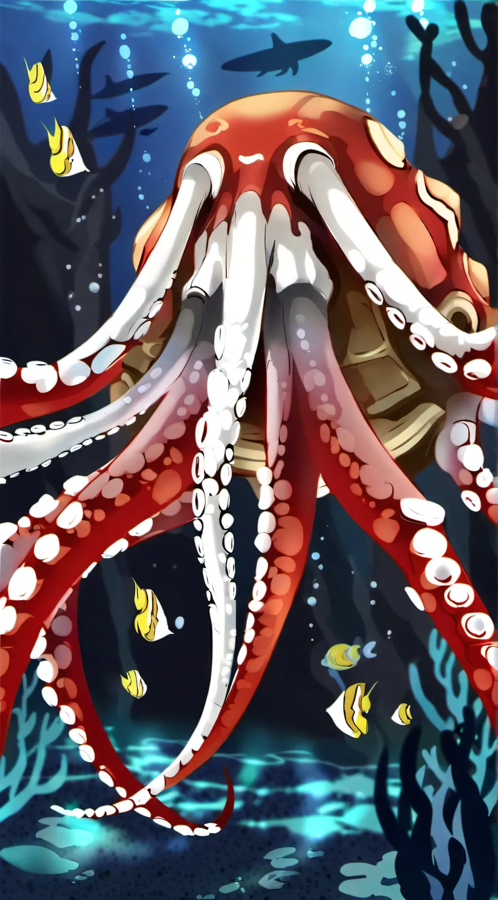 ai character: Season 2 jjk Dagon background