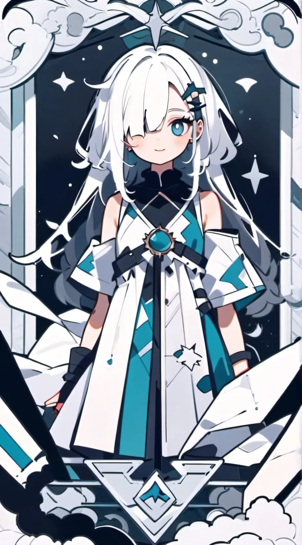 ai character: tu amiga background