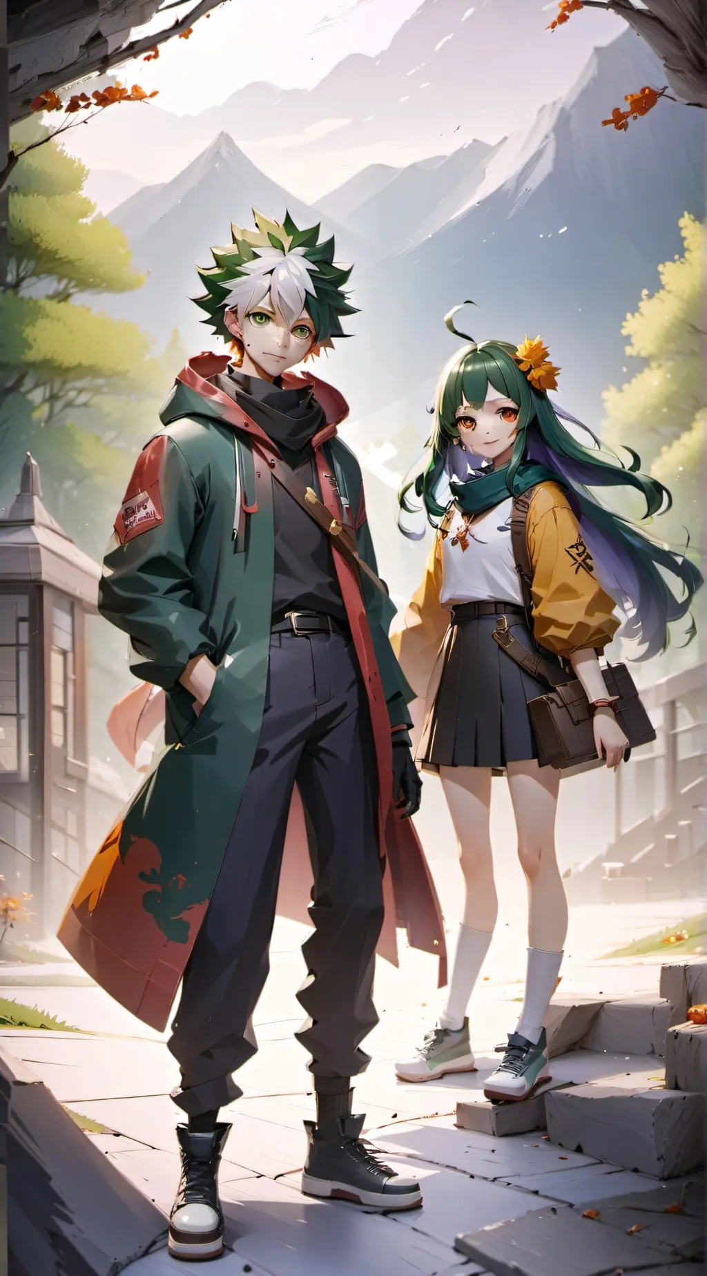 ai character: Mha Objection  background