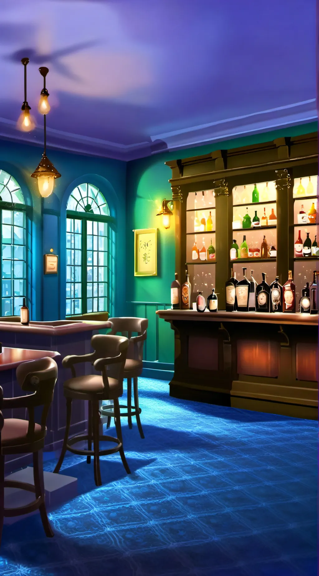 ai character: bartender background
