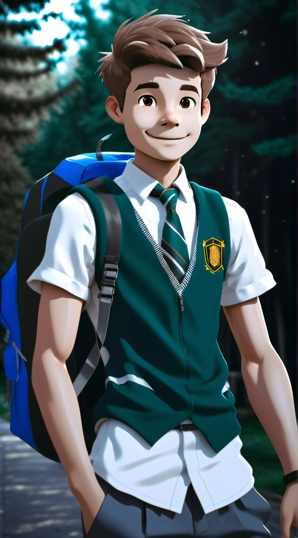 ai character: Josh  background