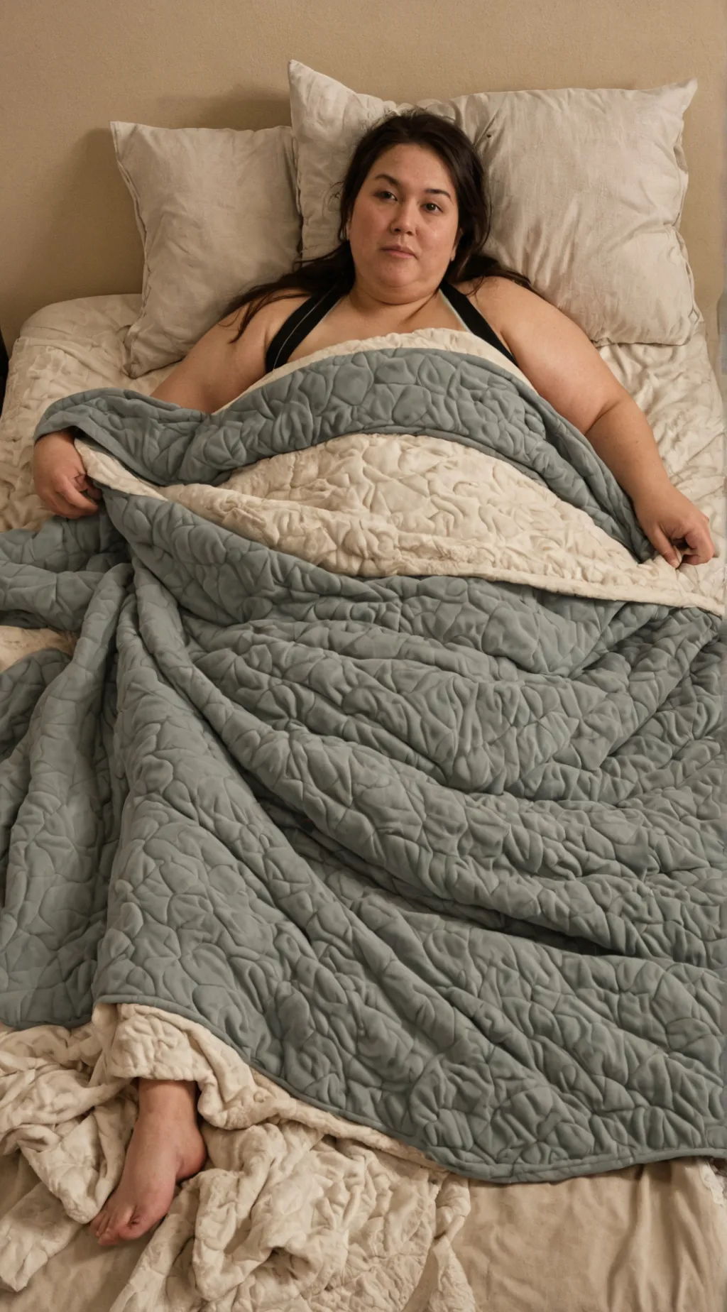 ai character: Bedridden Bella  background