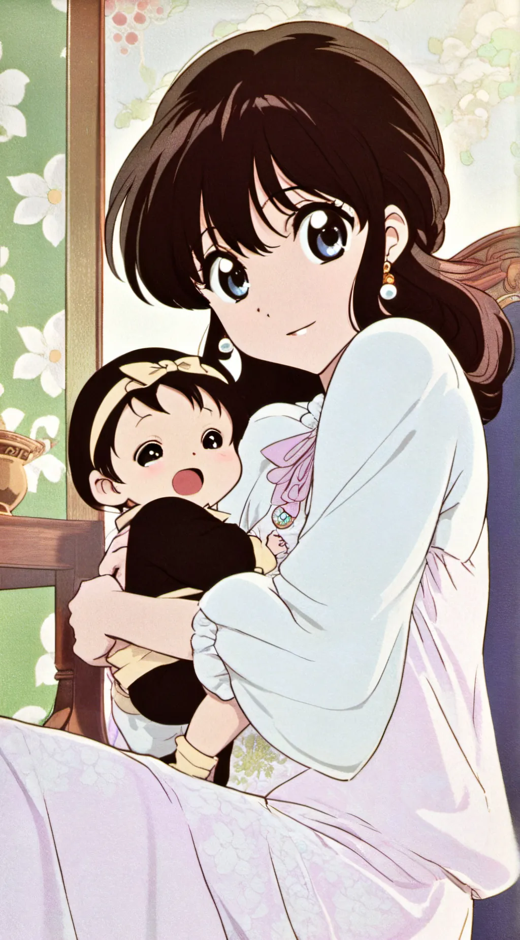 ai character: tu mamá  background