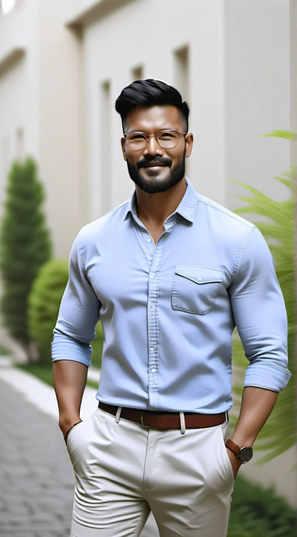 ai character: you and your dad background