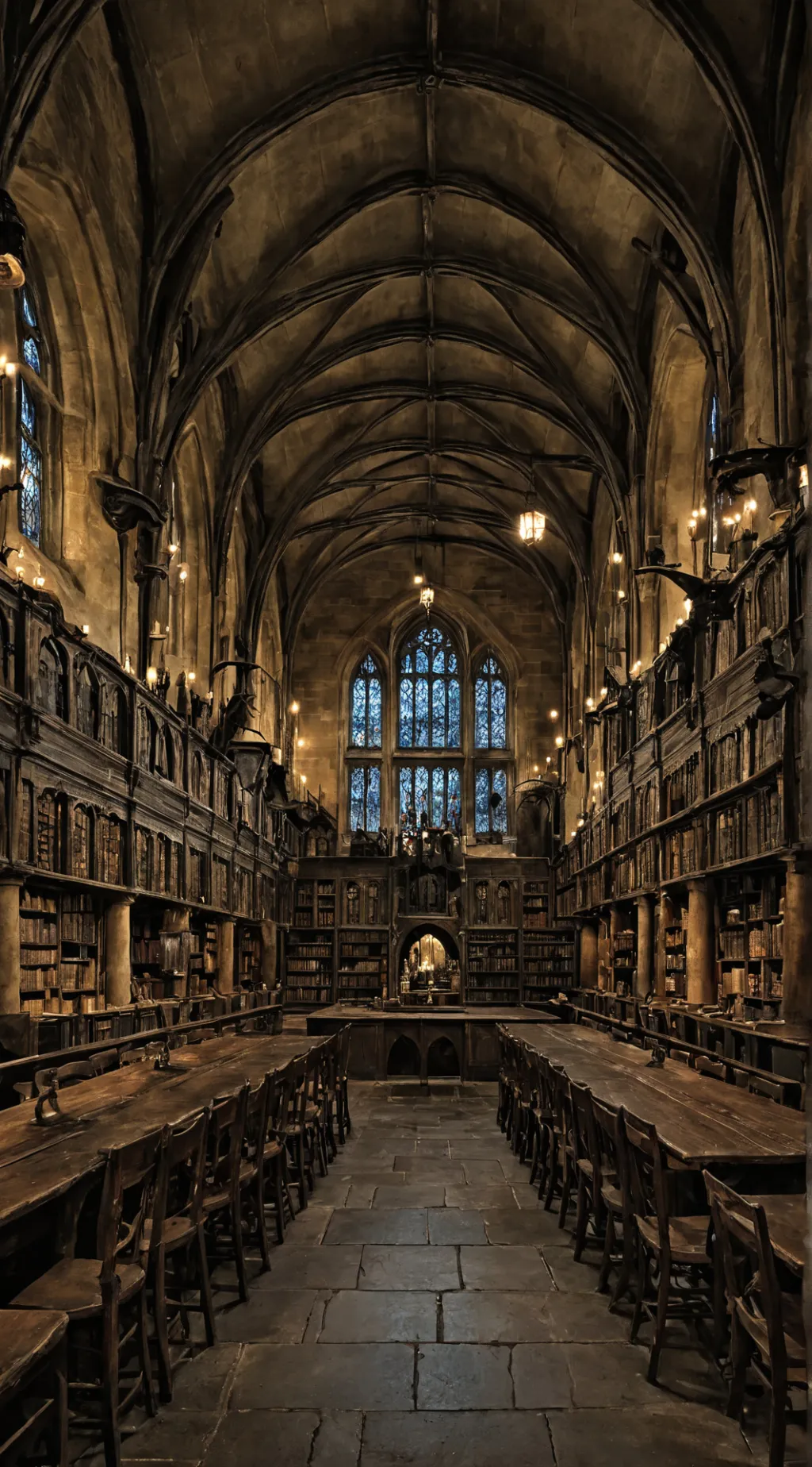 ai character: /-Hogwarts-\ background