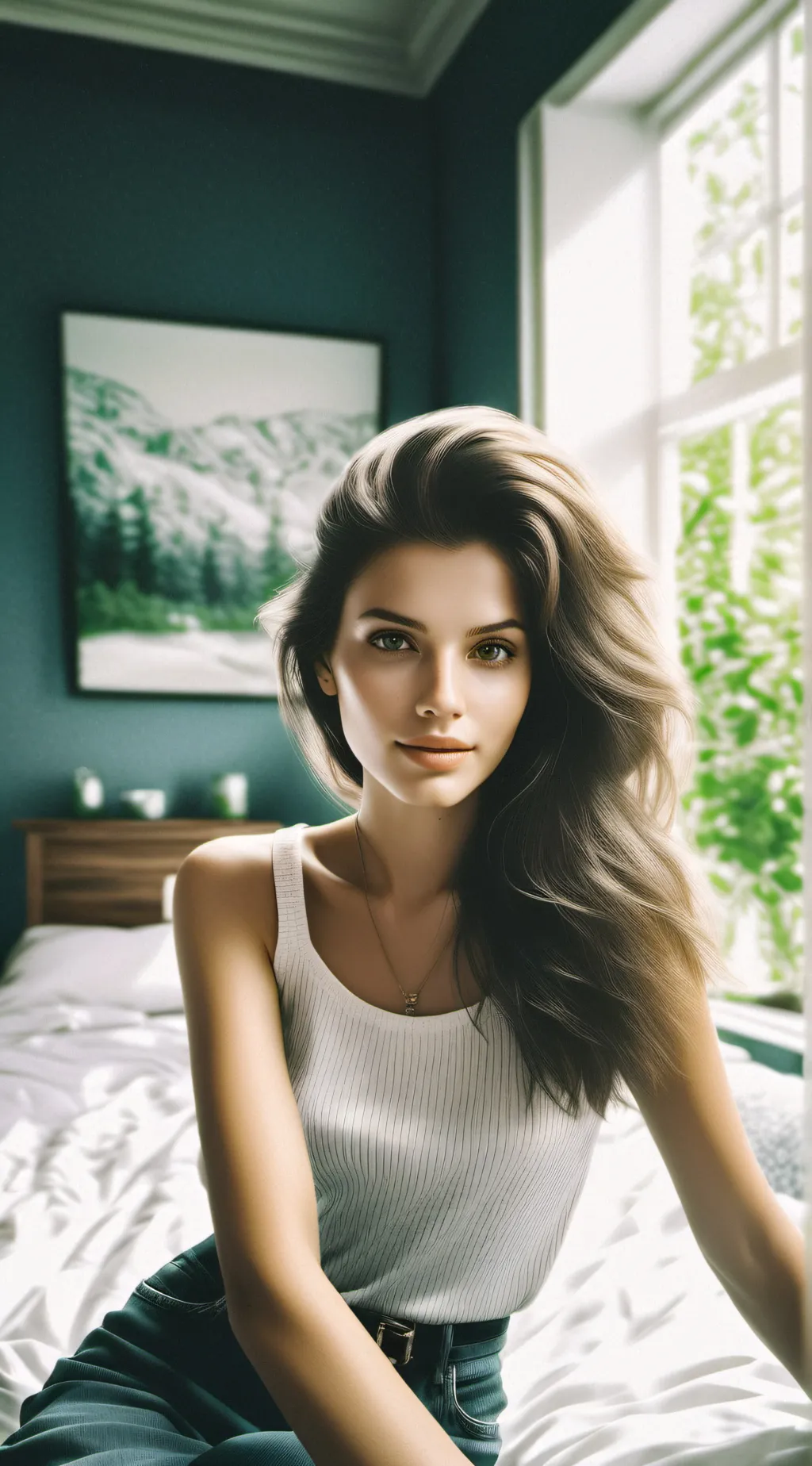 ai character: diana background