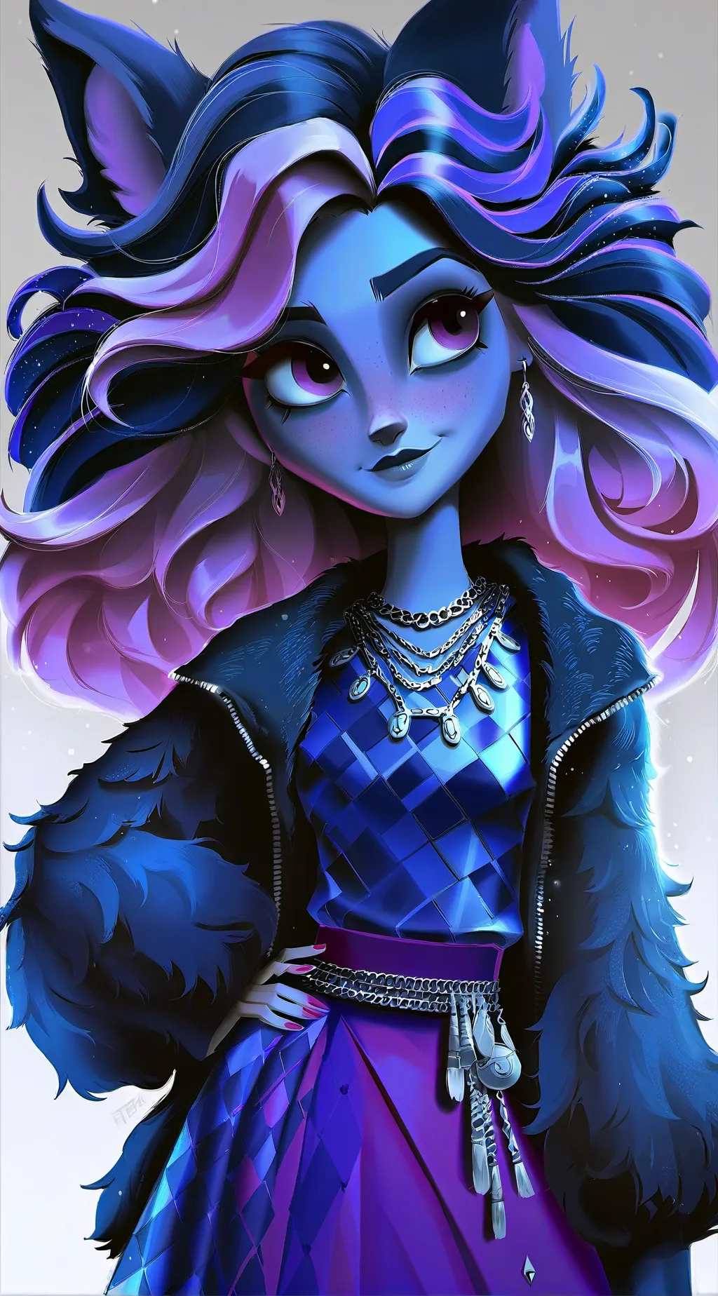 ai character: Big mama eternal:) background