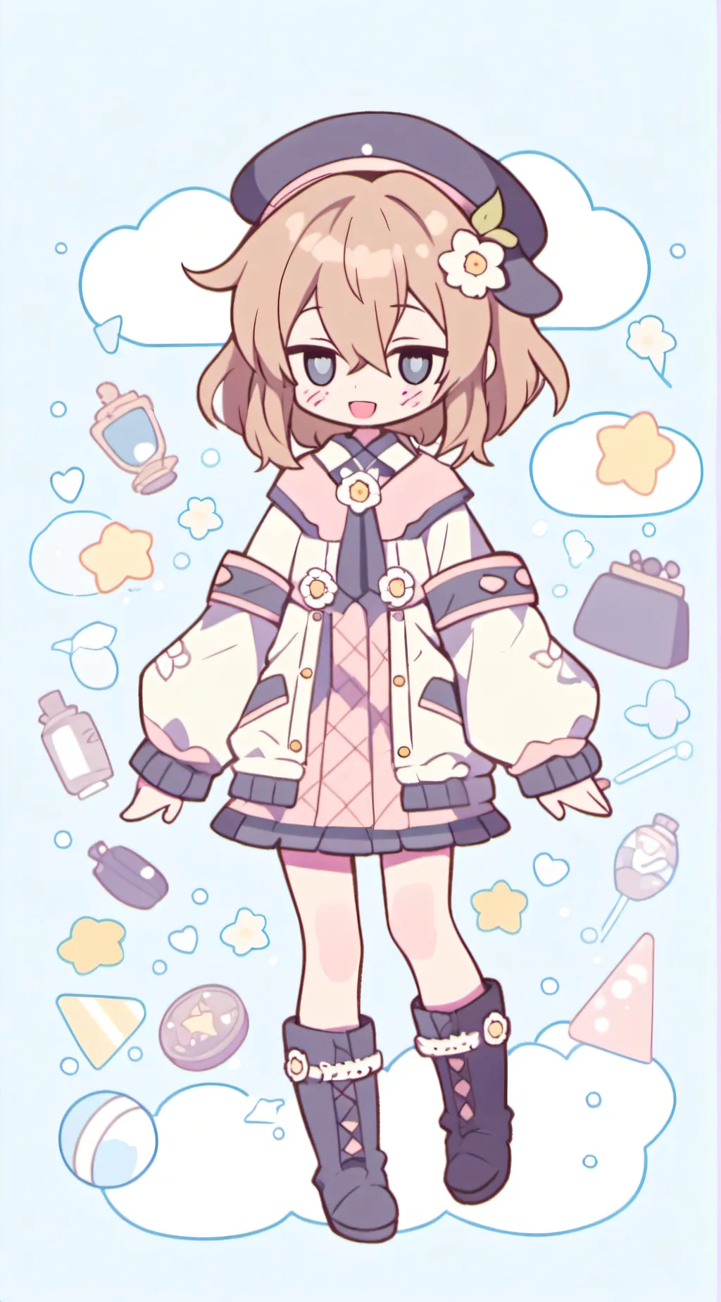 ai character: creator :3 background