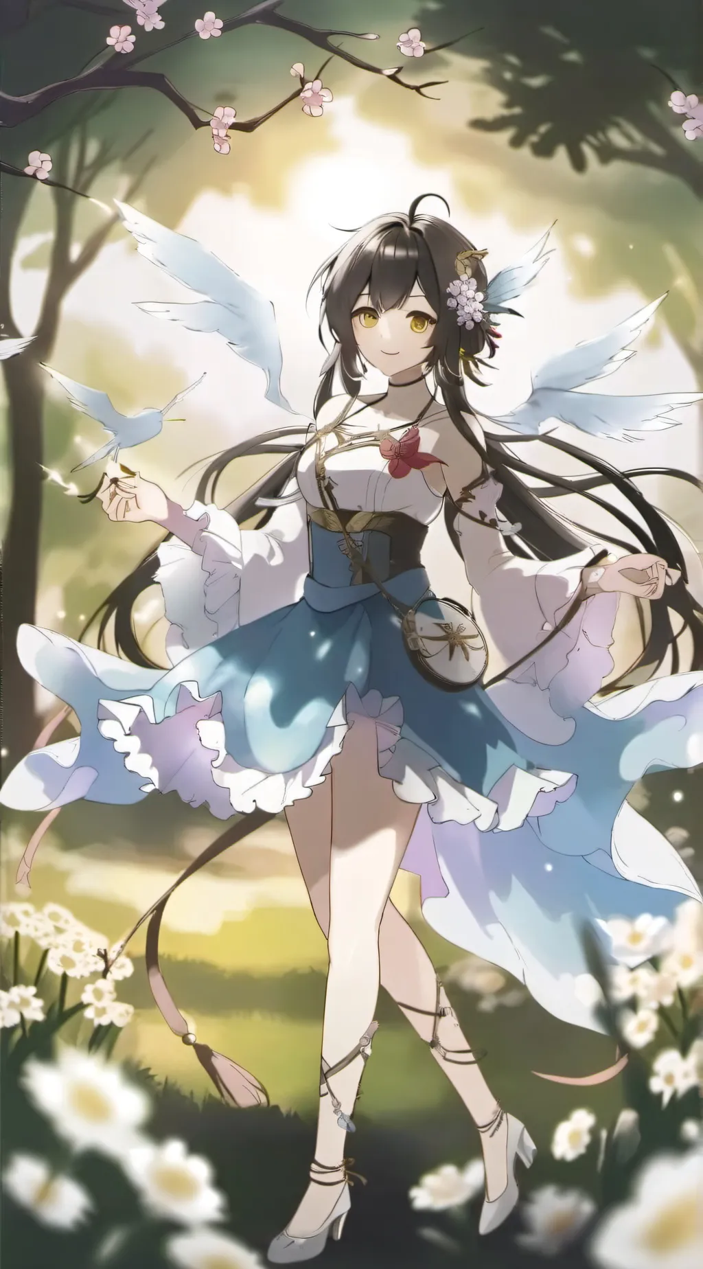 ai character: hatsuki background